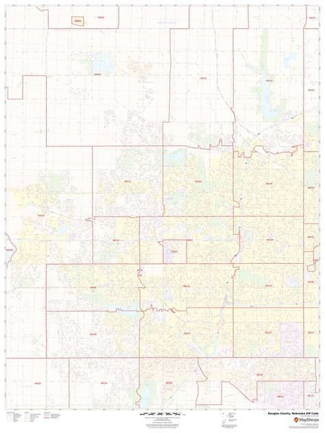 Douglas County Ne Zip Code Map