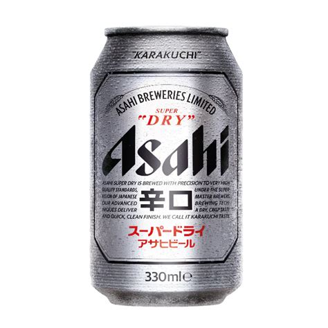 Asahi Super Dry Lager 330ml Cans Inn Express