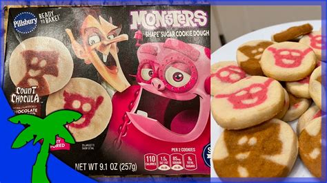 Pillsbury Monsters Cookie Dough Count Chocula Frankenberry Youtube