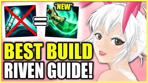 New Best Riven Build Guide Season 9 League Of Legends Youtube