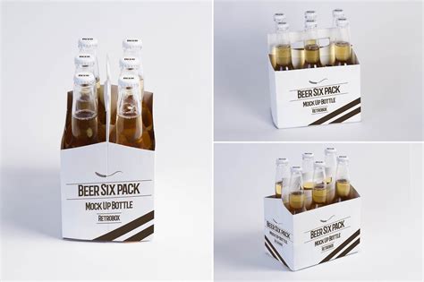 Sixpack Beer Mock Up Download Sixpack