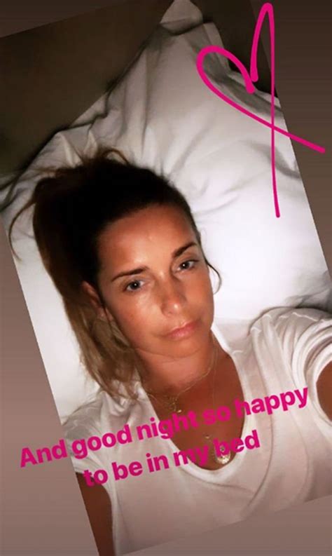 Louise Redknapp Instagram Jamie Redknapp’s Ex Flashes Fans Before Bedroom Selfie Celebrity