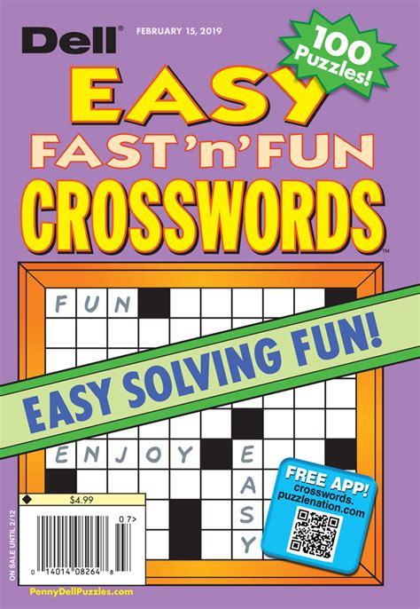 Dell Easy Fast N Fun Crosswords Penny Dell Puzzles