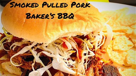 Delicious Smoked Pork Butt Oklahoma Joes Bronco Bakers Bbq Youtube