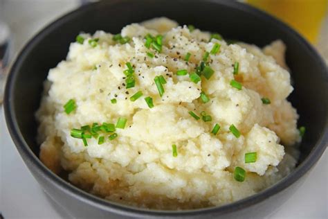 Mashed Cauliflower Yummy Cauliflower Mashed Potatoes