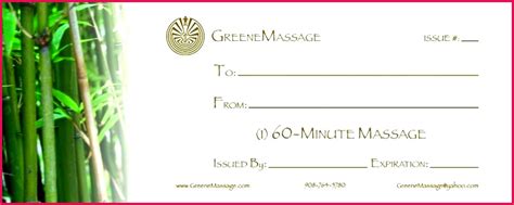 7 Free Massage Therapy T Certificate Templates 65538 Fabtemplatez