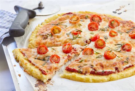 Cauliflower Pizza Crust In Simple Steps Bigger Bolder Baking