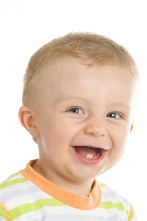 Cute Adorable Baby Boy Stock Image Image Of Laugh Child 97706321