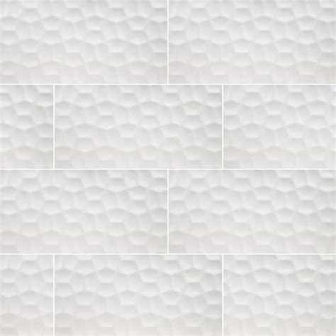 Msi Adella Viso White 12 In X 24 In Matte Ceramic Wall Tile 60 Cases