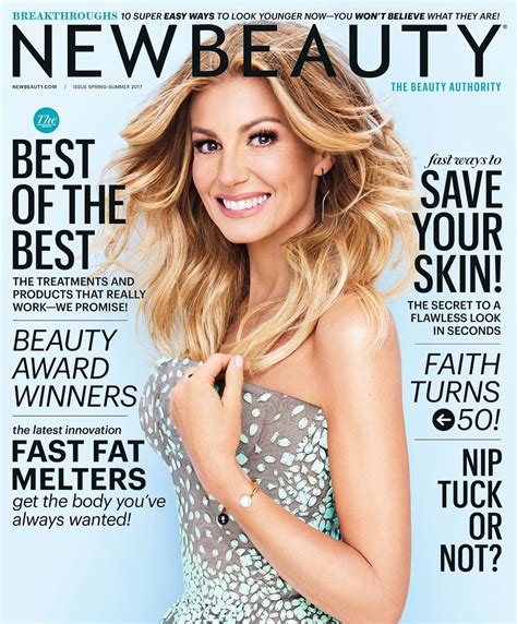 Faith Hill On The Cover Of New Beauty Magazine Spring