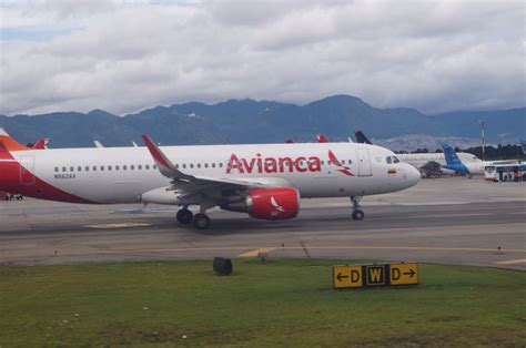 Avianca A320 At Bogota Airport Passenger Jet Passenger Airplane