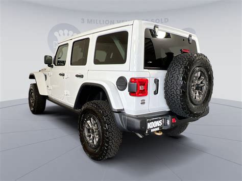 2022 Jeep Wrangler Unlimited Rubicon 392 251 Miles Bright White