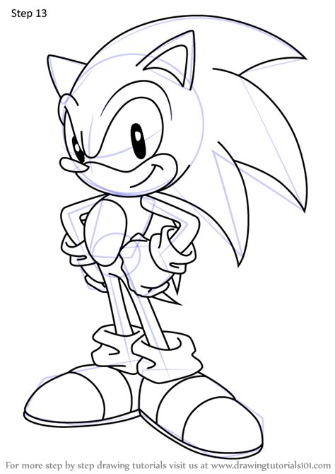 Learn how to draw sonic the hedgehog. Learn How to Draw Sonic the Hedgehog from Sonic X (Sonic X ...