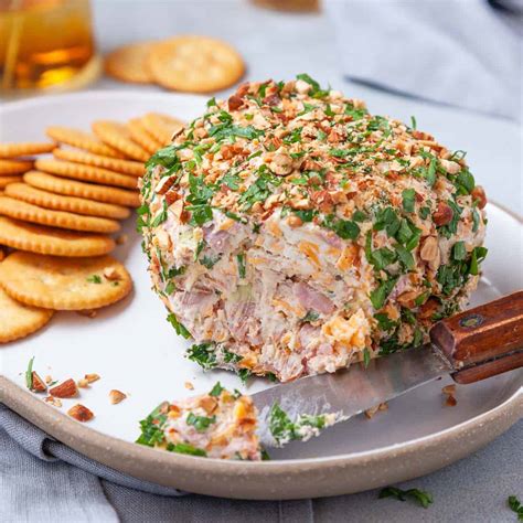 Ham And Cheese Cheese Ball Easy Party Recipe Cup Of Zest