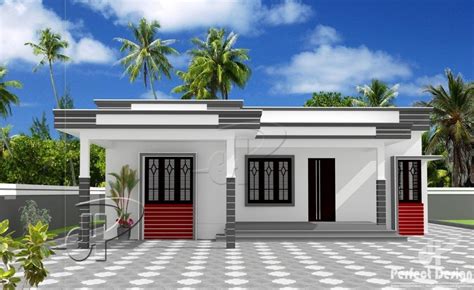 This house having 2 floor, 3 total bedroom, 3 total bathroom, and ground tags: Single Story Two Bedroom Residential House | New model ...