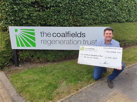 Coalfield Regeneration Trust Awarded £1m In Charitable Match Funding