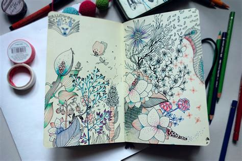 Sketchbook Art Journal Inspiration