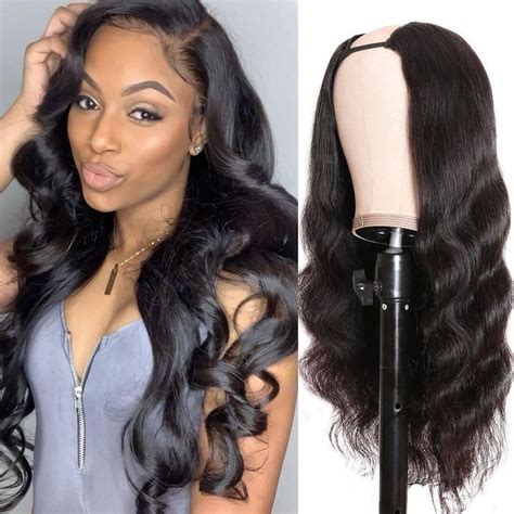 U Part Wigs Body Wave Hair Affordable Glueless Wigs Ms Lula Hair