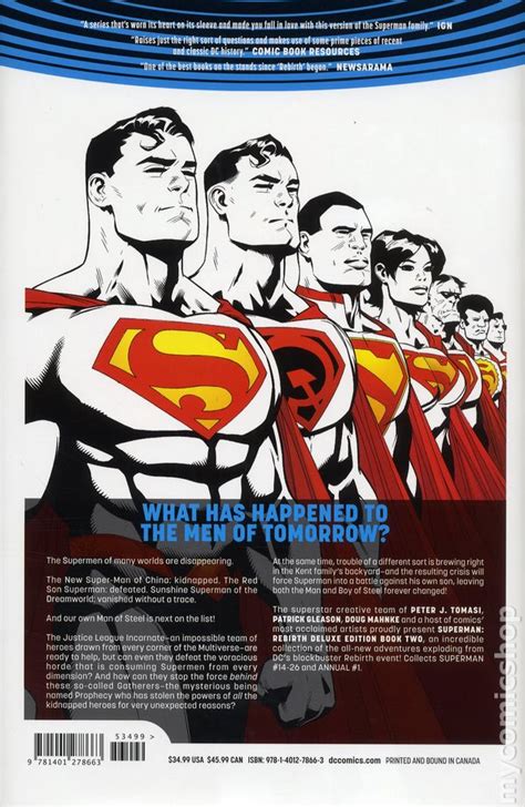 Superman Hc 2017 2019 Dc Universe Rebirth Deluxe Edition Comic Books