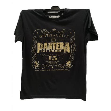 T Shirt Pantera Official Live Carnaby Street Shop