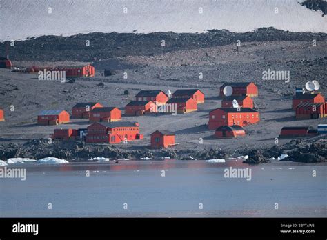 The Argentinian Research Station In Hope Bay On The Trinity Peninsula