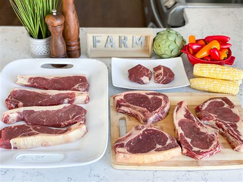 Premium Grass Fed Steaks Package