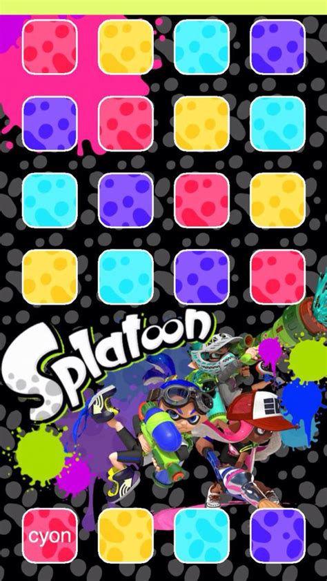 This Might Look Wierd But Try It Its A Wallpaper スプラトゥーン 壁紙 ゲーム 壁紙