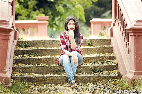 Model Photography In Bangalore Outdoor Portrait