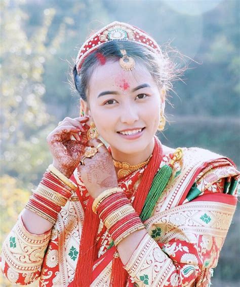 Pin By Preeya Subba On Nepal Traditional Dress Nepal Culture