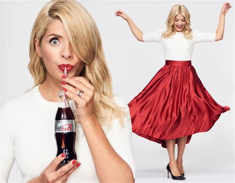 Holly Willoughby Flaunts Ample Bust As She Strips Down To White Lace