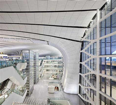 Zaha Hadid Architects Opens Airport In Beijing Artchitectours