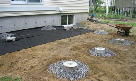 Ground Level Deck Footing Options