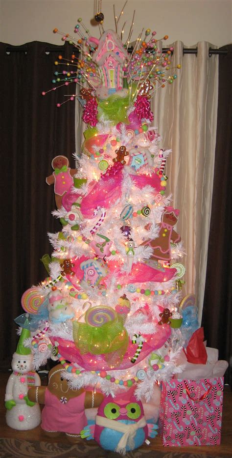 Of course, it's a family holiday. 2011 "Candyland" inspired Christmas tree with a ...