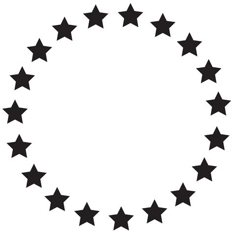 Circle Of Stars Clip Art Cliparts