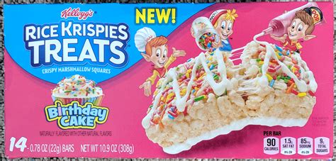 Review Birthday Cake Rice Krispies Treats Cerealously