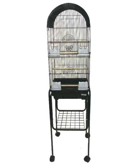 Round Bird Cage With Stand By