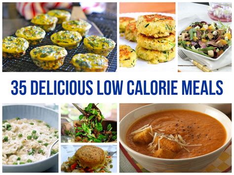 Work out how many calories, fat and carbohydrates are in your diet. 35 Delicious Low Calorie Meals