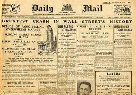Important Moments In History Reflected In Newspaper Front Pages Of The