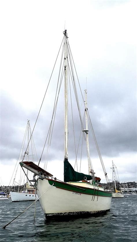 1976 Used Hannah Design Tahiti Ketch Sail Antique And Classic Boat For