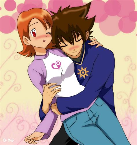 Taichi Yagami And Sora Takenouchi