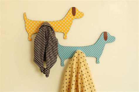 Shop with afterpay on eligible items. Set of 2 Dogs Hanging Hooks - Room Home Décor Nursery Wall ...