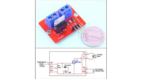 Schematic Diagram For Irf520 Mosfet Module Arduino Arduino 51 Off