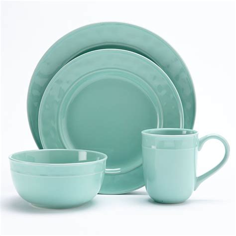 You can shop for a complete set with multiple place settings that include matching fruit, soup, or salad bowls, salad and dinner plates, coffee mugs, etc. Food Network™ Fontina 4-pc. Place Setting | Kohls ...