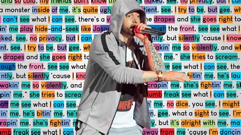 Eminem Stay Wide Awake Rhymes Highlighted Youtube