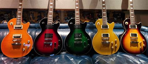 Arte Sonoramodelos Da Gibson Slash Collection Em Versões Epiphone Arte Sonora