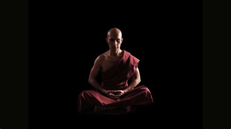 Buddhist Monk Meditating Uhd 4k Wallpaper Pixelzcc