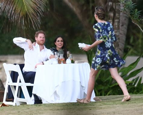 Prince Harry And Meghan Markle Show Sweet Pda At His Friends Jamaican Wedding Prince Harry