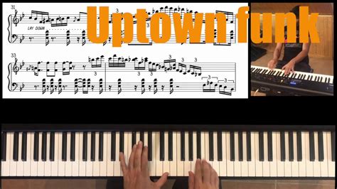 Uptown Funk Transcription As Played By Jamie Cullum Transcribed By