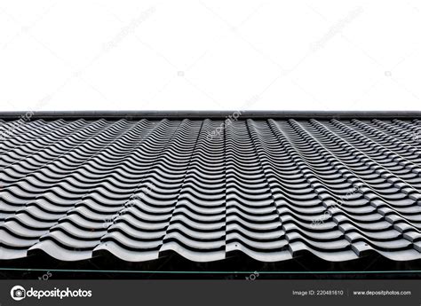 Tile Roof Texture Background Japan Style Stock Photo By
