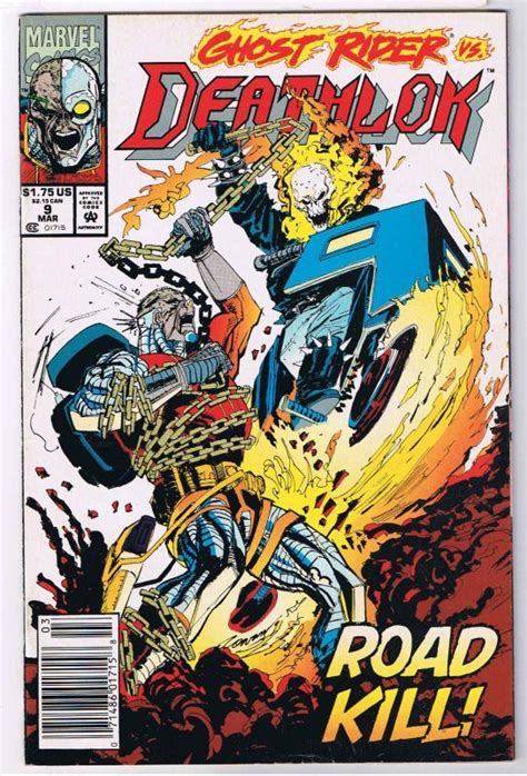 Ghost Rider Vs Deathlok Deathlok Marvel Comics Ghost